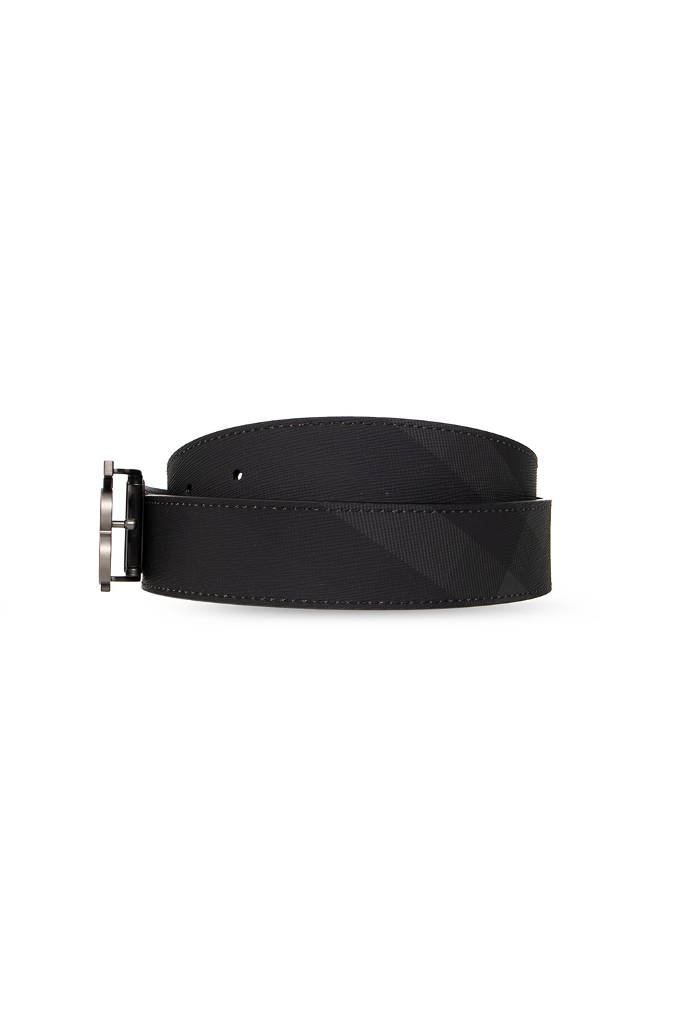 Burberry Pre-Owned 2000s embroidered logo shirt - Belt with